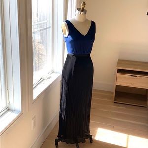 Madewell colorblock twist-back maxi